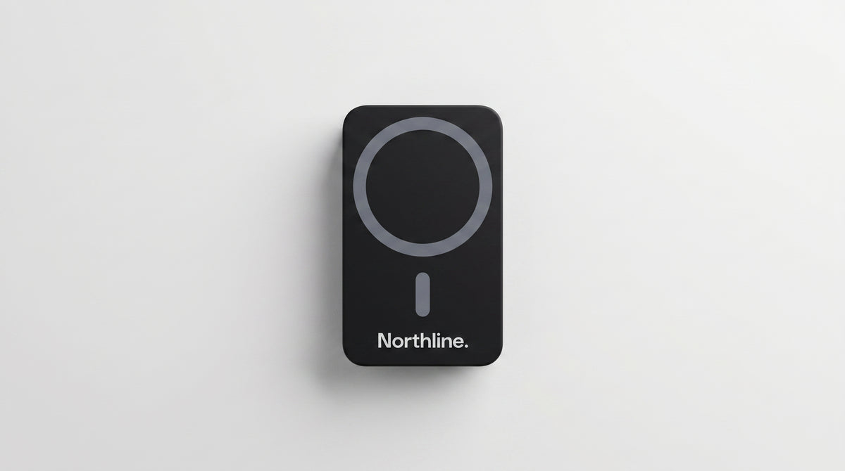 Northline MagSafe Power Bank - Black - front view