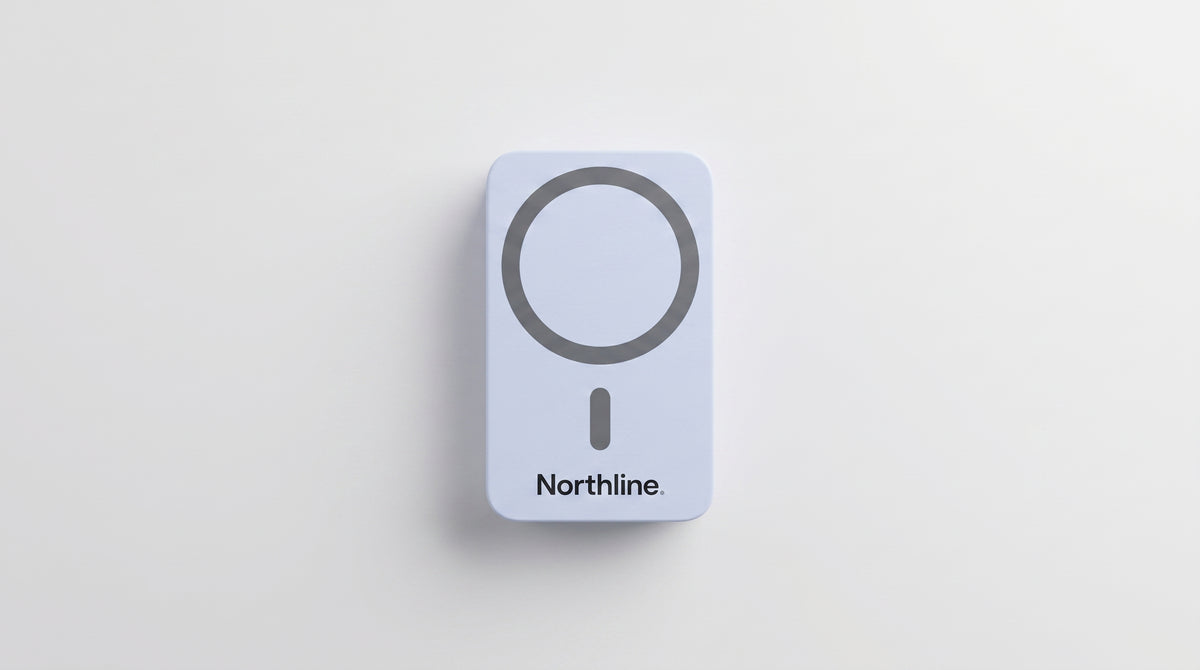 Northline MagSafe Power Bank - Sky Blue - front view