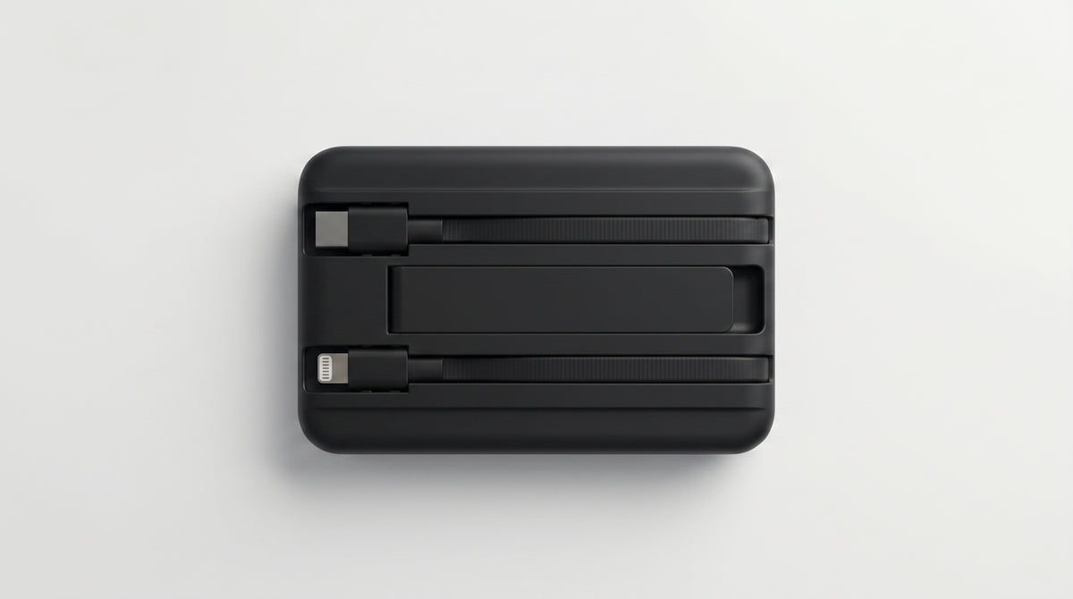 Northline MagSafe Power Bank - Black - back view